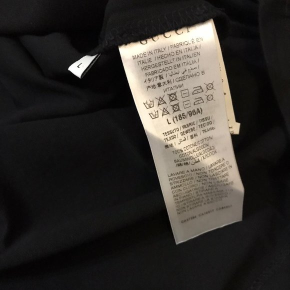Gucci Black Hawaii T-shirt New FW20 - Picture 4 of 7